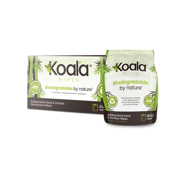 3x800 Sheets, Antibacterial Multipurpose Hand and Surface Refill Wet Wipes