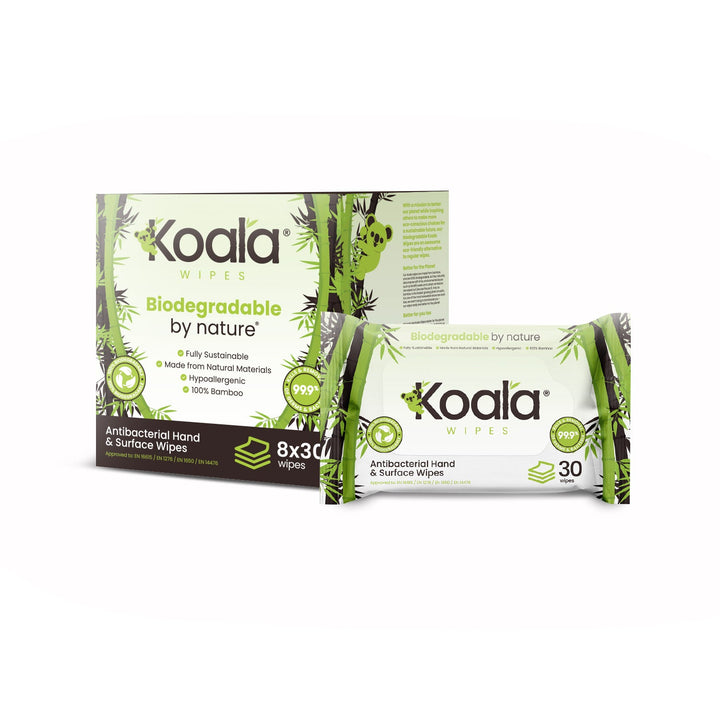 Flow Wrap Antibacterial Wet Wipes